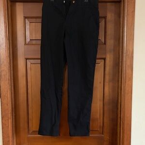 French Toast Black School Chinos for Boys